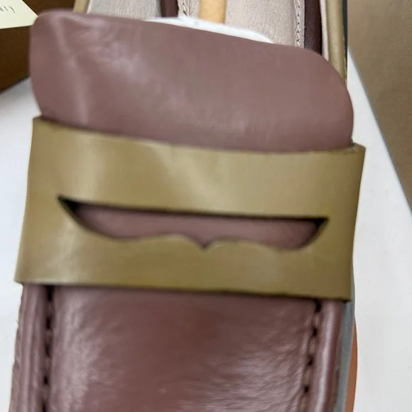 Sanctuary Cadence Leather Penny Loafer Wedge NIB Eco Chic Style 523258 - Picture 10 of 16